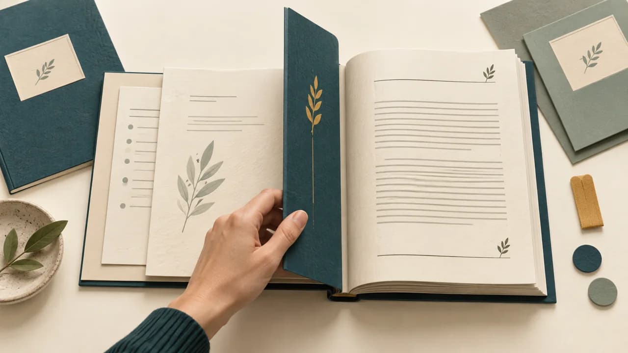 Elementos pré-textuais e corpo ocupam seções separadas por uma fronteira clara no mesmo documento.