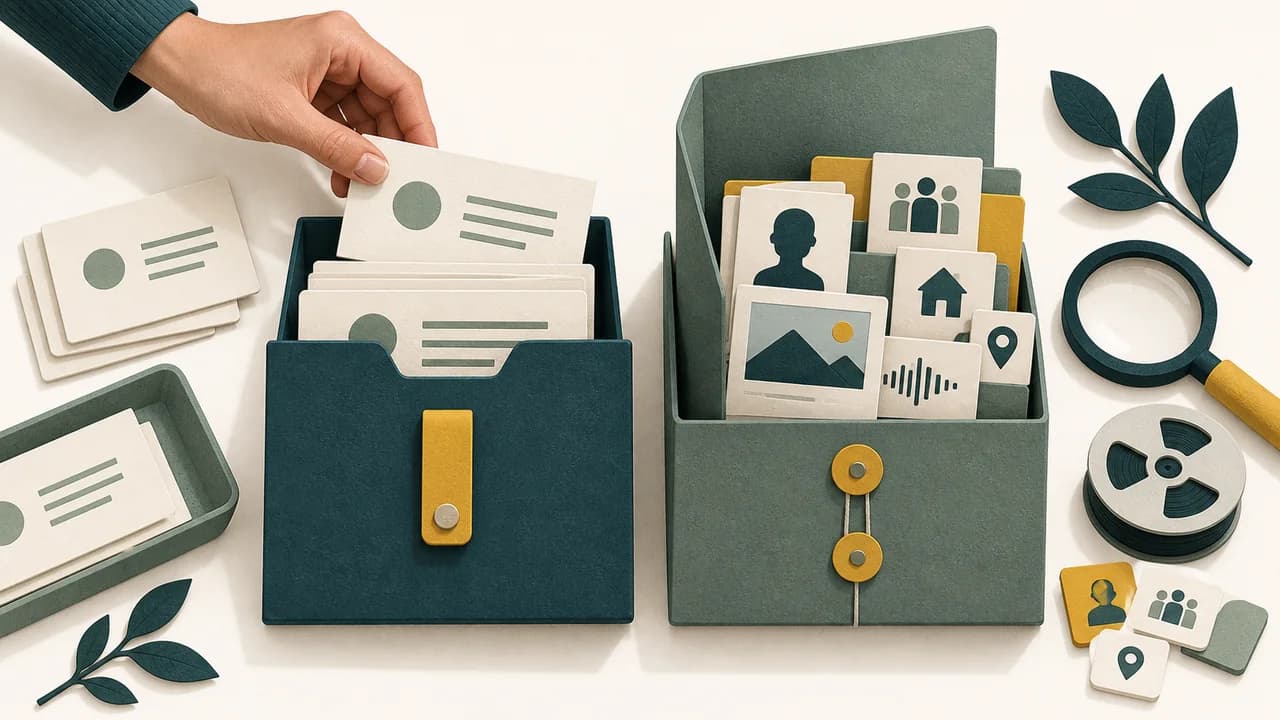 Dados identificáveis e não identificáveis são separados em dossiês antes da decisão ética.